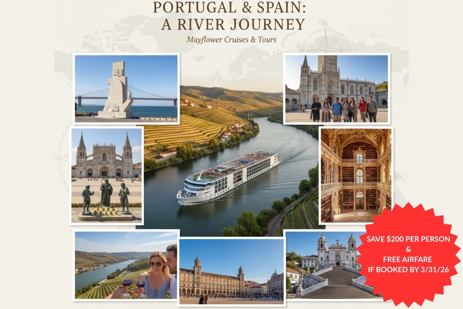 Portugal & Douro River Cruise - September 8 - 18, 2027